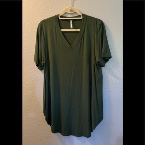 Army Green Long Top ❤️